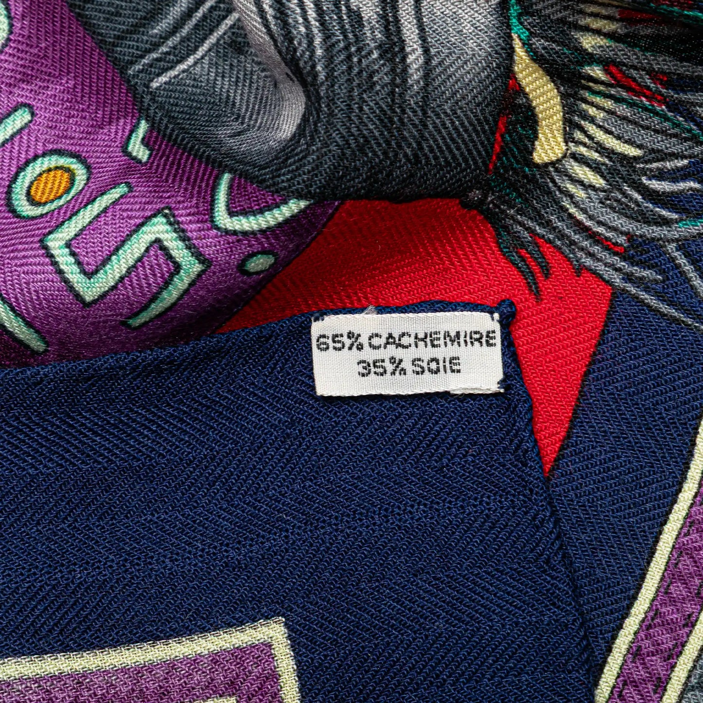 Hermès Cuirs Du Desert Silk Scarf