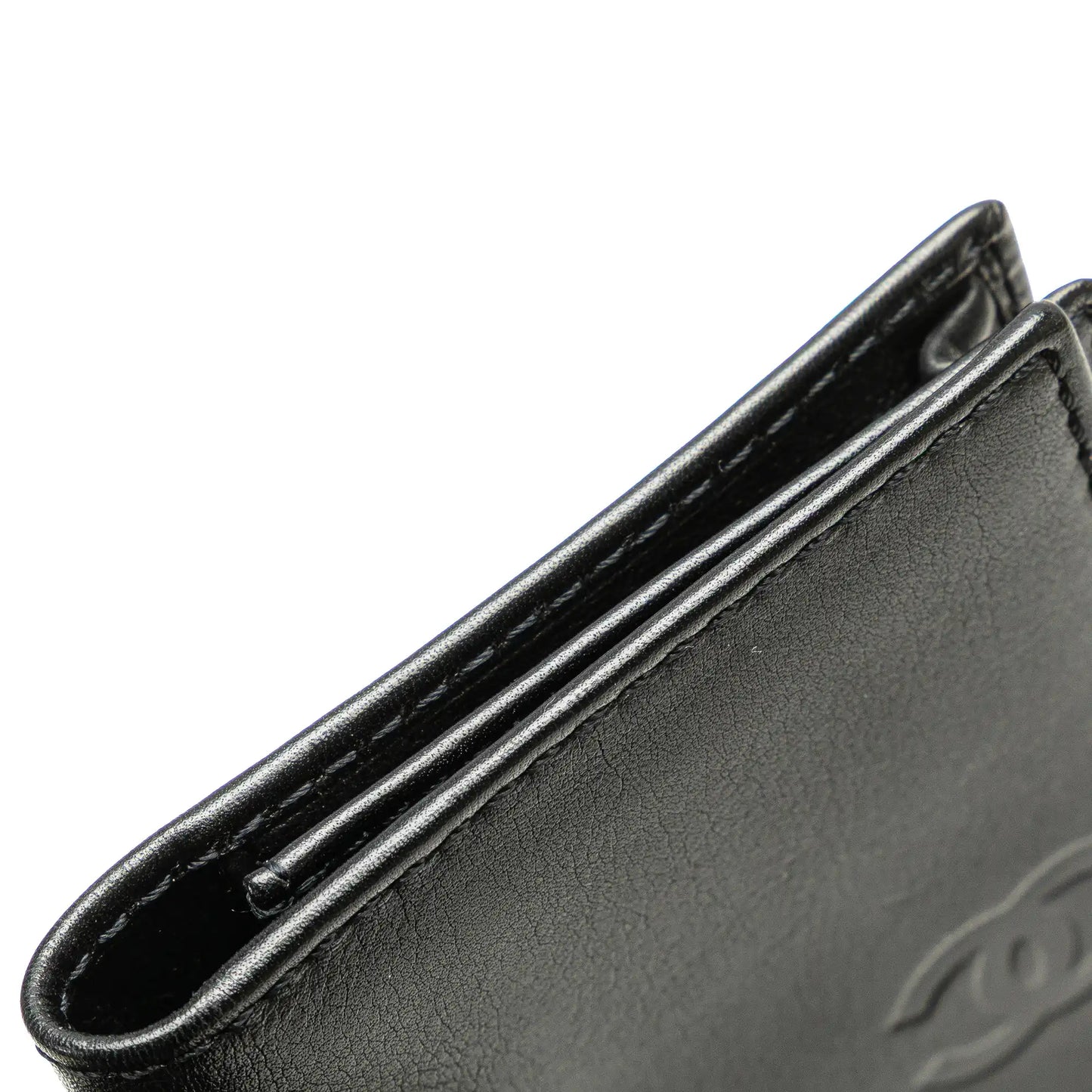 Chanel CC Calfskin Bifold Card Holder