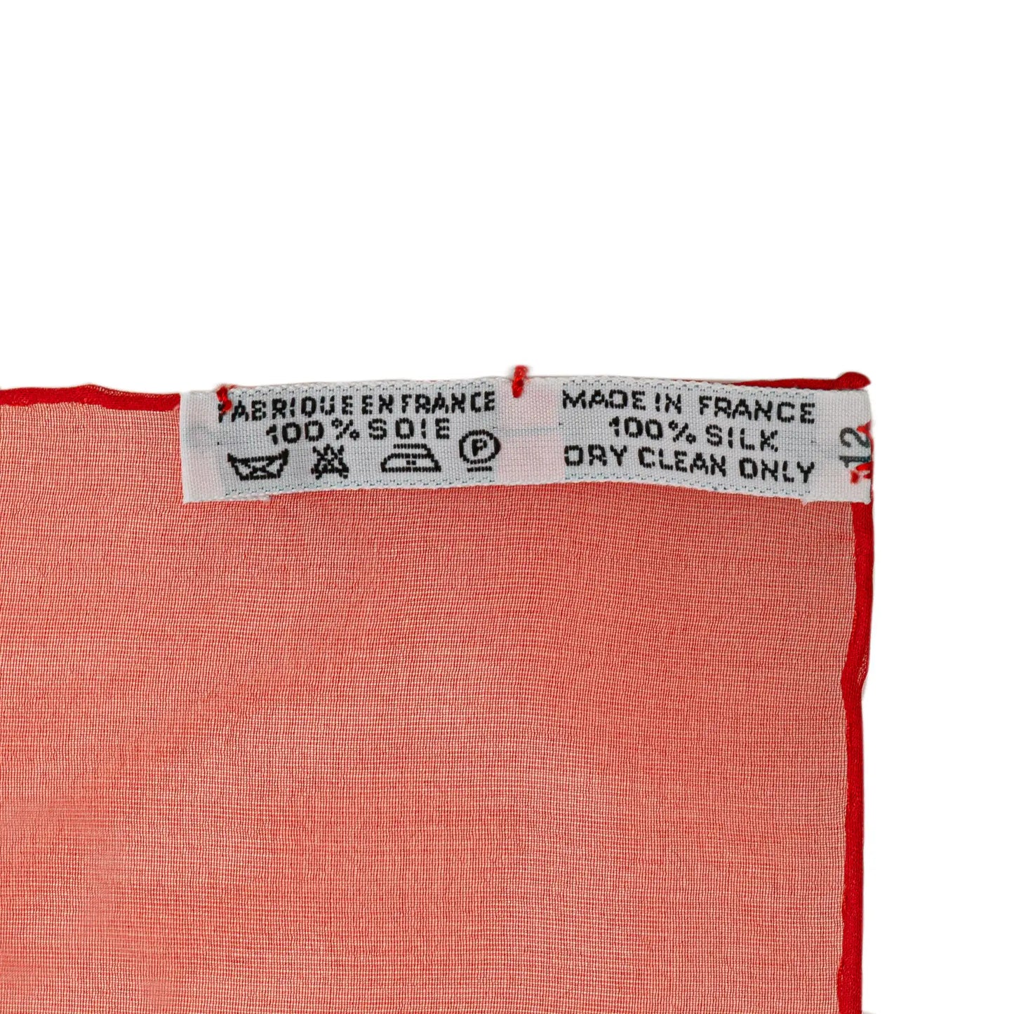 Hermès Luna Park Chiffon Silk Scarf