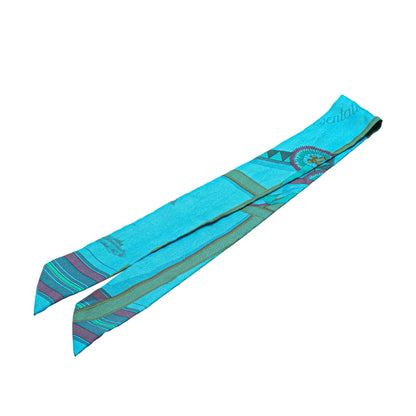 Hermès Printed Silk Twilly Scarf