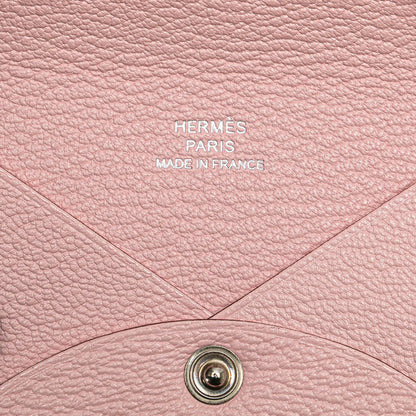 Hermès Chevre Mysore Calvi Duo Card Holder