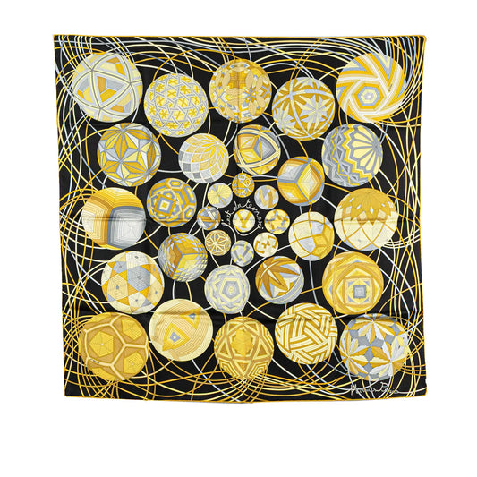 Hermès L'Art du Temari Silk Scarf