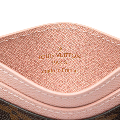 Louis Vuitton Monogram LV Charm Card Holder