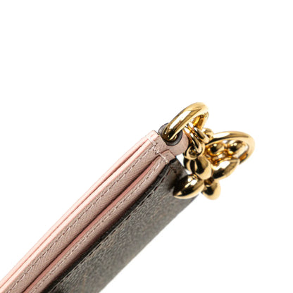 Louis Vuitton Monogram LV Charm Card Holder