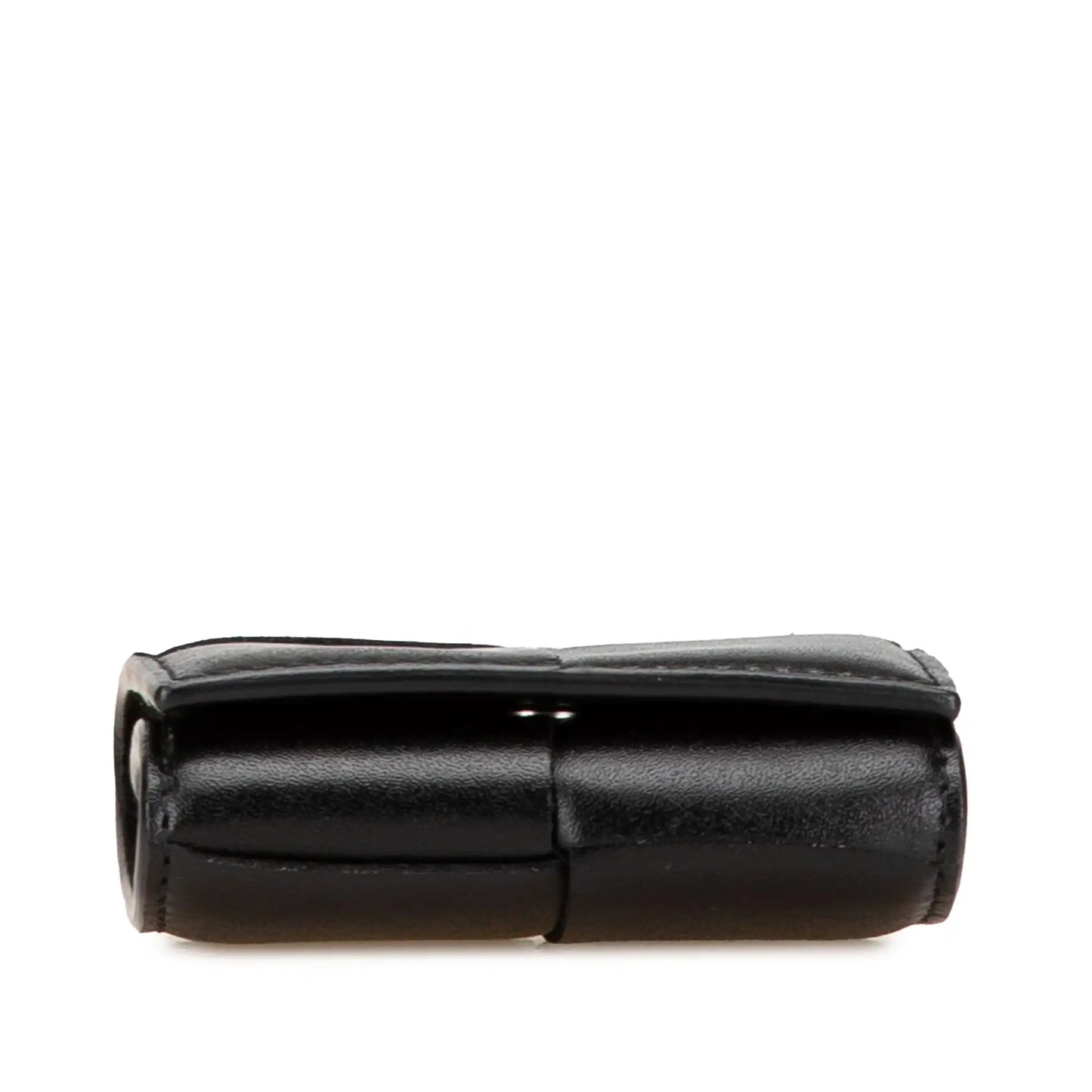 Bottega Veneta Leather Intreccio Cassette Folded Coin Purse