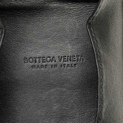 Bottega Veneta Leather Intreccio Cassette Folded Coin Purse