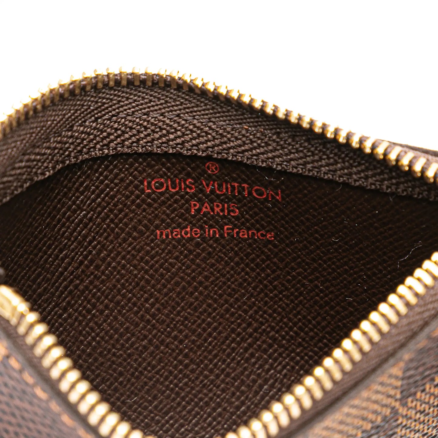 Louis Vuitton Damier Ebene Pochette Cles