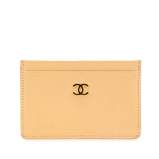 Chanel CC Calfskin Card Holder
