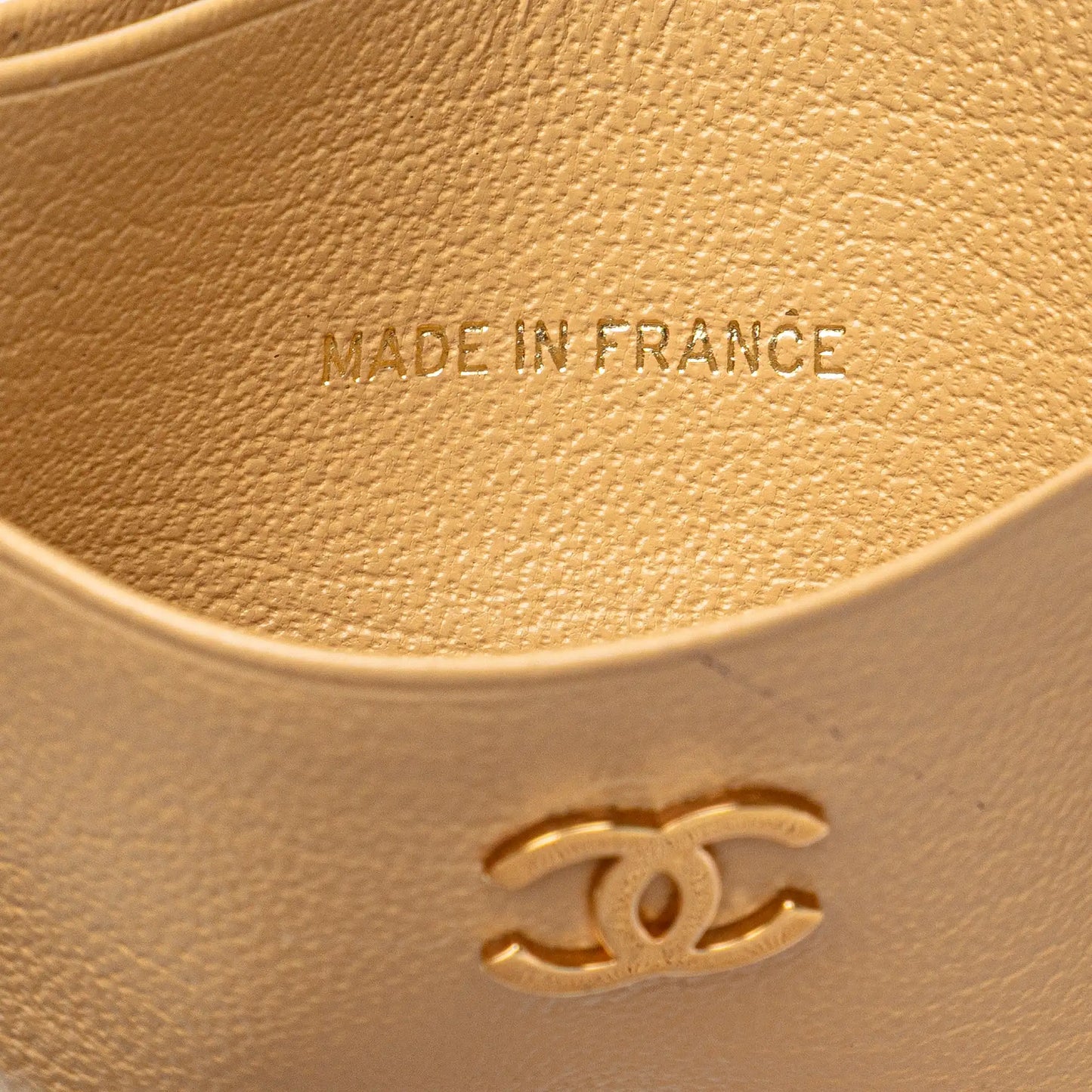 Chanel CC Calfskin Card Holder