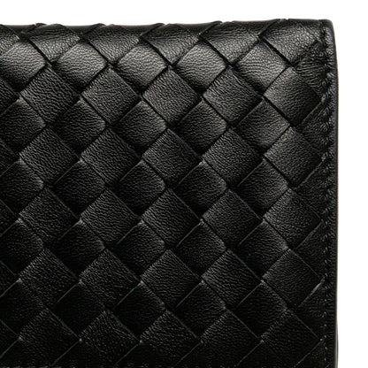 Bottega Veneta Nappa Intrecciato Bifold Card Case