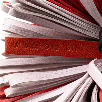 Hermès Tricolor Lambskin Milo Carmen Key Ring