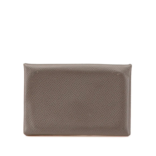 Hermès Epsom Calvi Card Holder