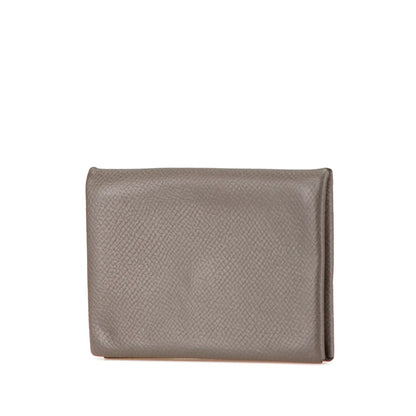 Hermès Epsom Calvi Card Holder