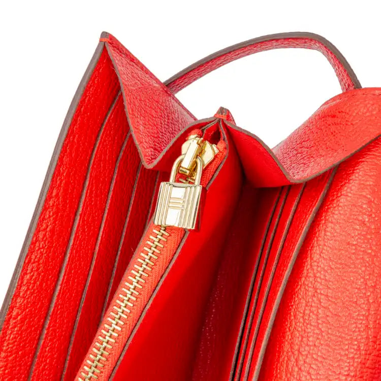 Hermès Chevre Mysore Kelly Longue Wallet