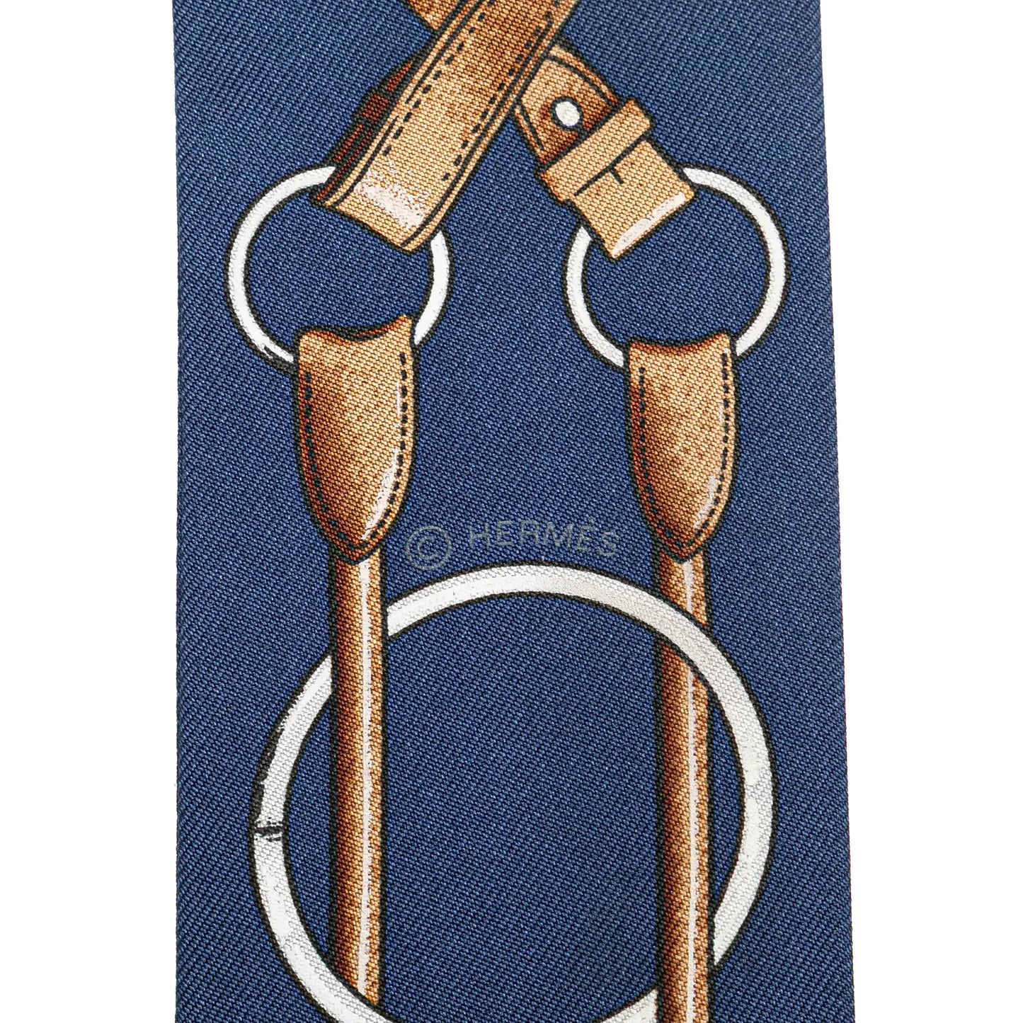 Hermès Jumping Silk Twilly Scarf