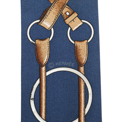 Hermès Jumping Silk Twilly Scarf