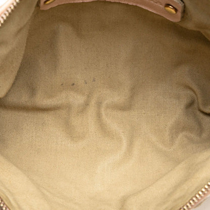 Bottega Veneta Leather Intrecciato Pouch