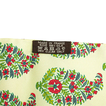 Hermès Maxi Coup De Fouet Au Bloc Silk Twilly Scarf