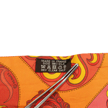Hermès Festival Des Amazones Silk Twilly Scarf