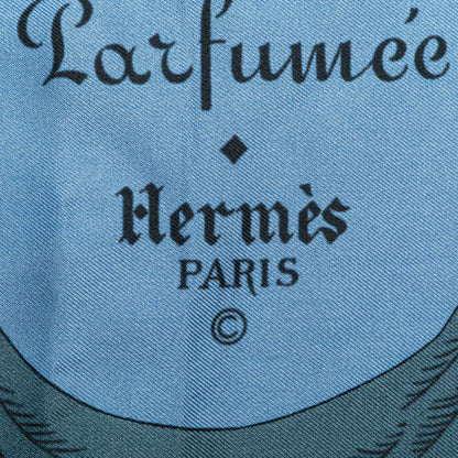 Hermès Huile Rafraichissante a L Usage de la Toilette Parfumee Silk Scarf