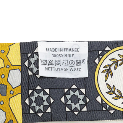 Hermès La Danse Des Amazones Twilly Silk Scarf