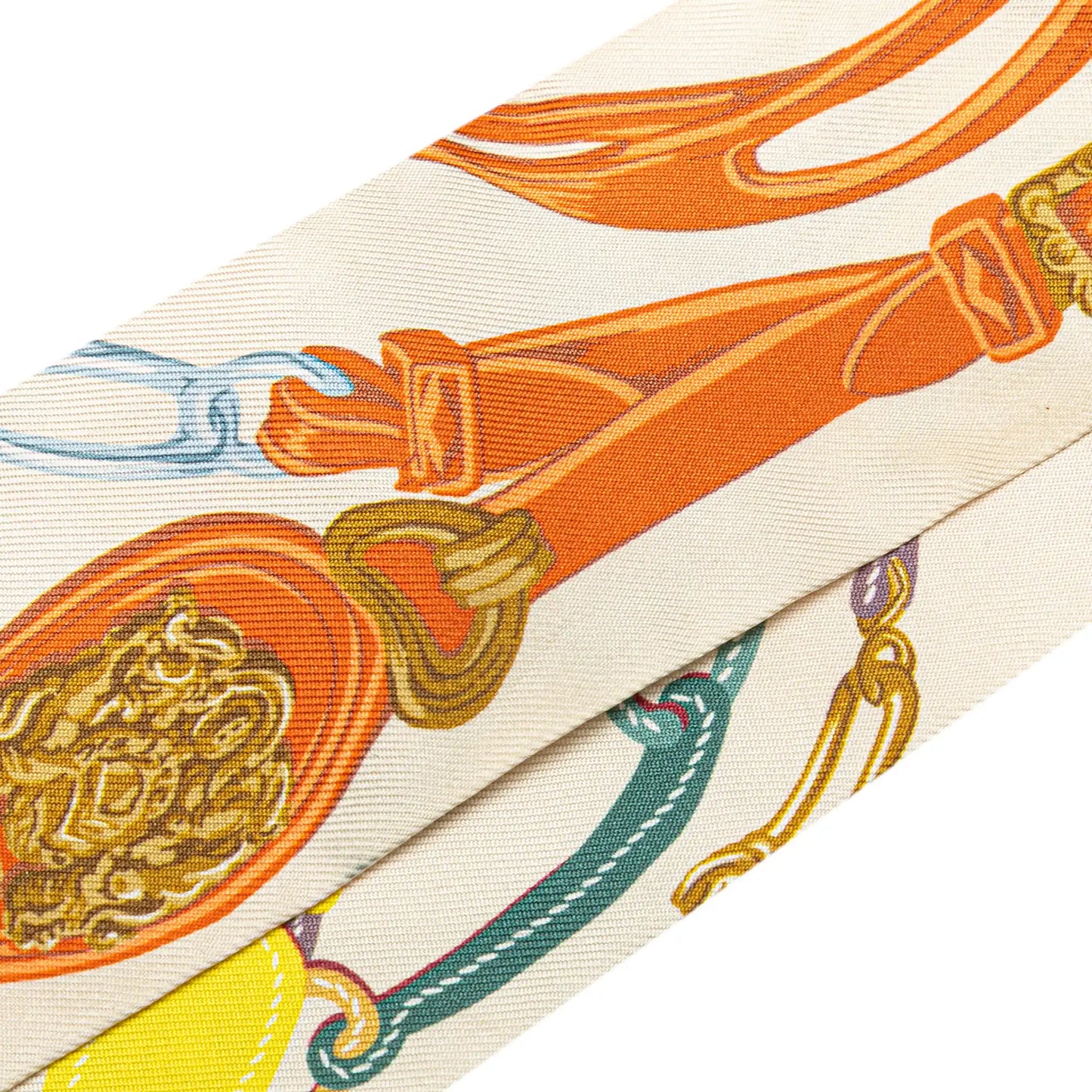 Hermès Brides De Gala Twilly Silk Scarf