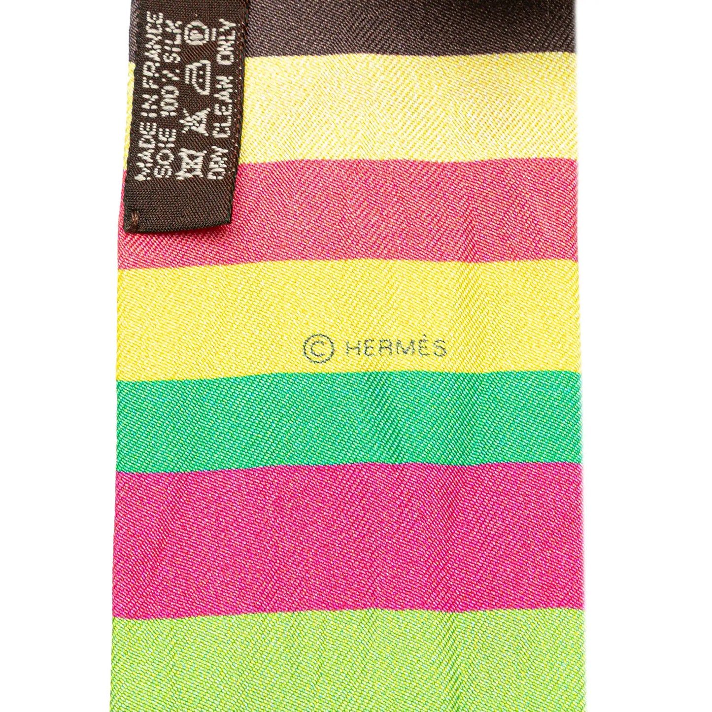 Hermès Swimmers Silk Twilly Scarf