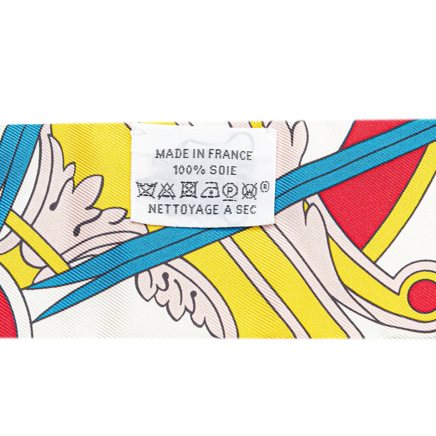 Hermès George Washington's Carriage Silk Twilly Scarf