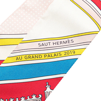 Hermès George Washington's Carriage Silk Twilly Scarf