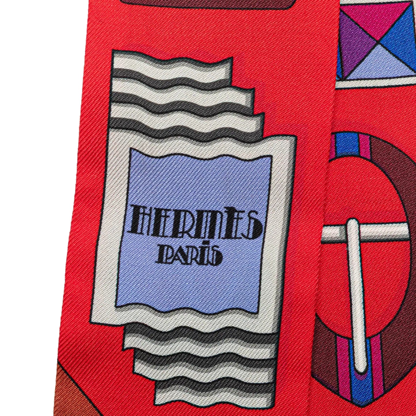 Hermès Festival Des Amazones Silk Twilly Scarf