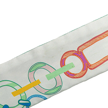Hermès Do Re Boucles Twilly Scarf