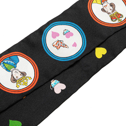 Hermès Tea Time Silk Twilly Scarf