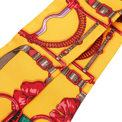 Hermès Grand Manege Silk Twilly Scarf