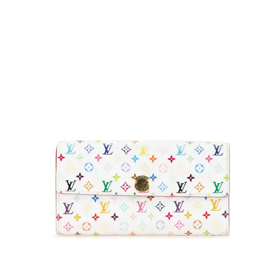 Louis Vuitton Monogram Multicolore Sarah Long Wallet