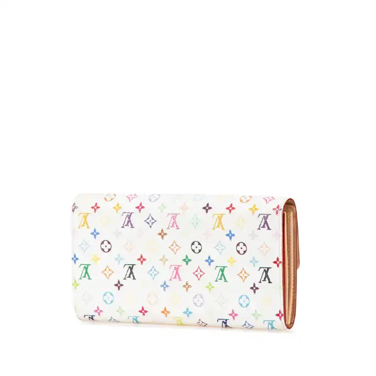 Louis Vuitton Monogram Multicolore Sarah Long Wallet