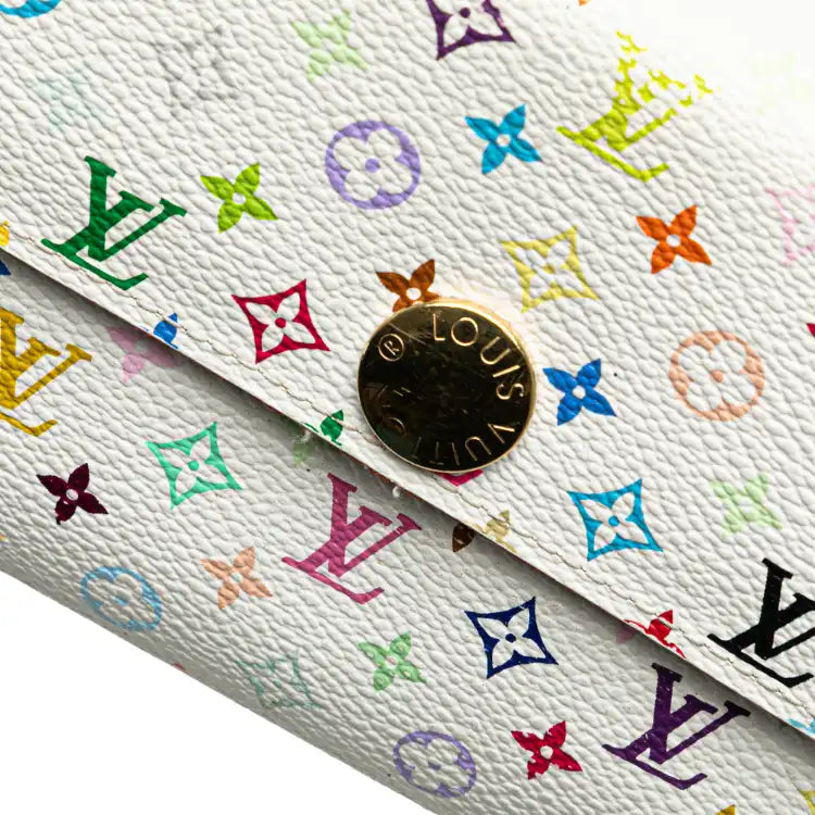 Louis Vuitton Monogram Multicolore Sarah Long Wallet