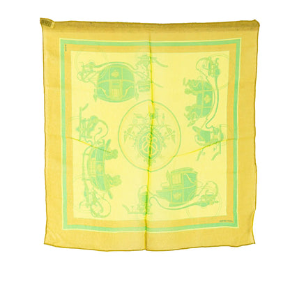 Hermès Ex Libris Silk Scarf