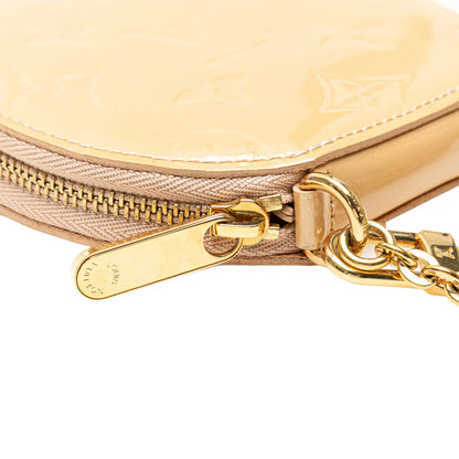 Louis Vuitton Monogram Vernis Round Coin Pouch