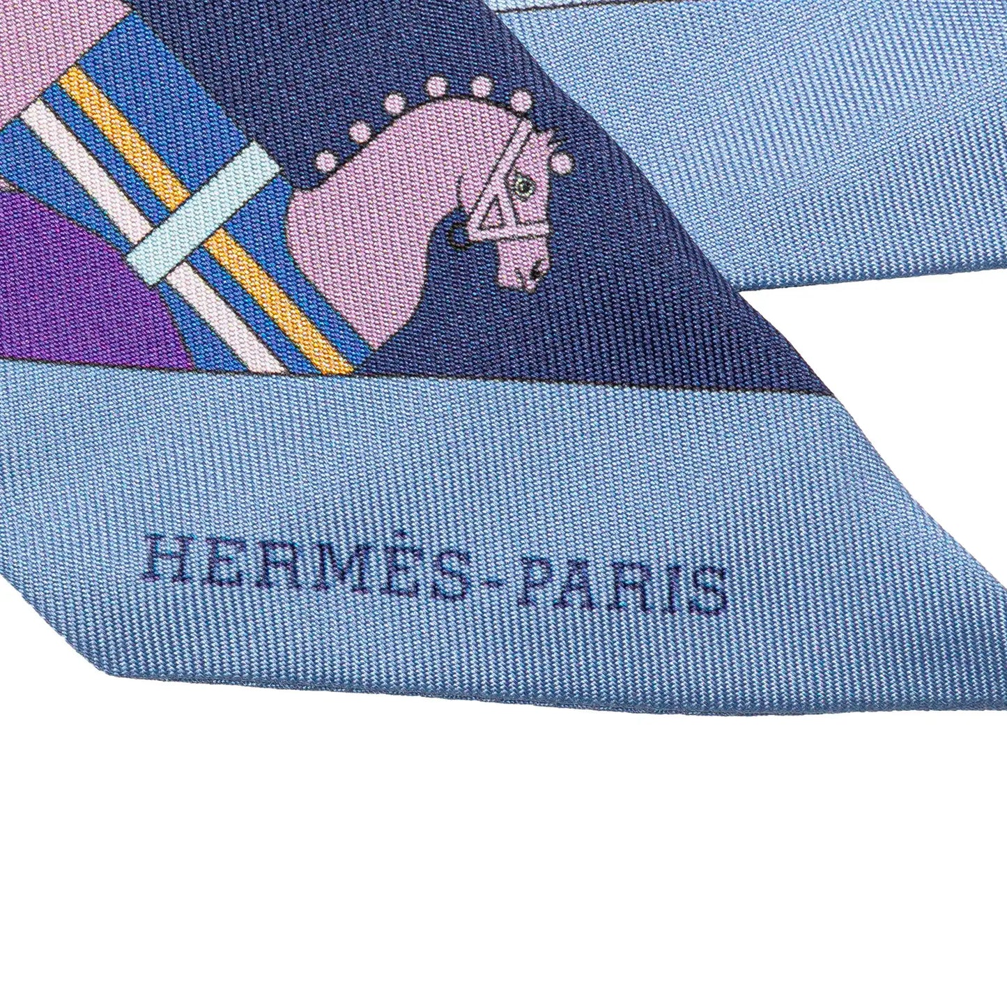 Hermès Rocabar Silk Twilly Scarf