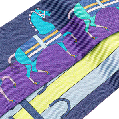 Hermès Rocabar Silk Twilly Scarf