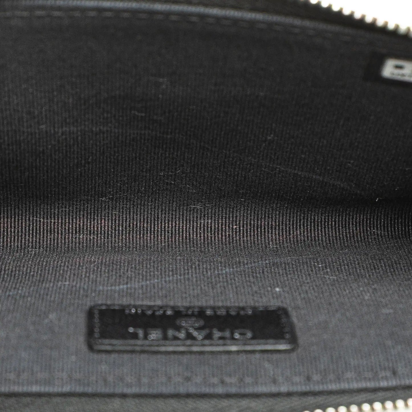 Chanel CC Quilted Lambskin Coin and Card Case