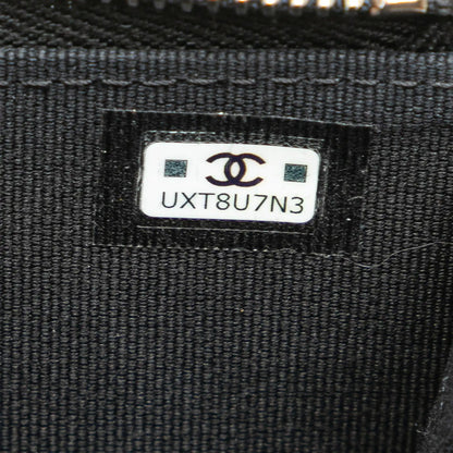 Chanel CC Quilted Lambskin Coin and Card Case