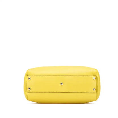 Gucci Small Calfskin Bamboo Shopper Satchel