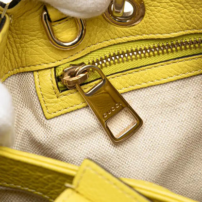Gucci Small Calfskin Bamboo Shopper Satchel