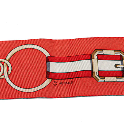 Hermès Grand Tralala Silk Twilly Scarf