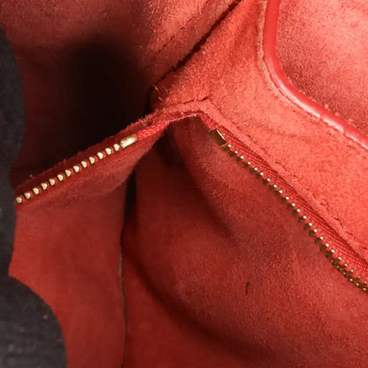 Celine Small Leather Seau Sangle Bucket Bag