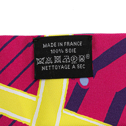 Hermès Jeu de Soie Uniforme Twilly Scarf