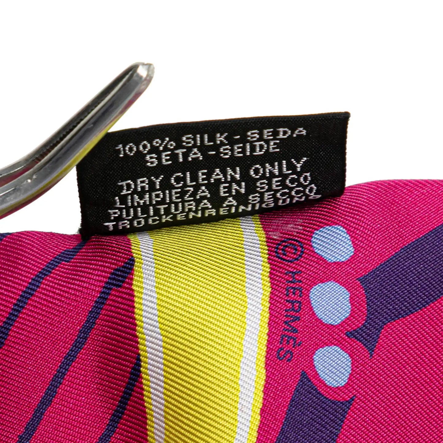 Hermès Jeu de Soie Uniforme Twilly Scarf