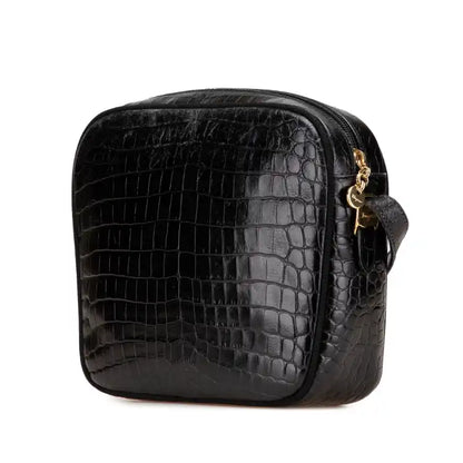 Ferragamo Vara Embossed Leather Crossbody