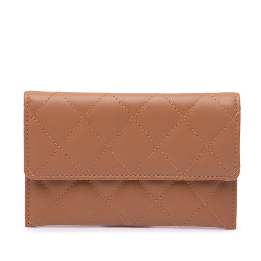 Chanel Quilted Lambskin Flap Card Holder